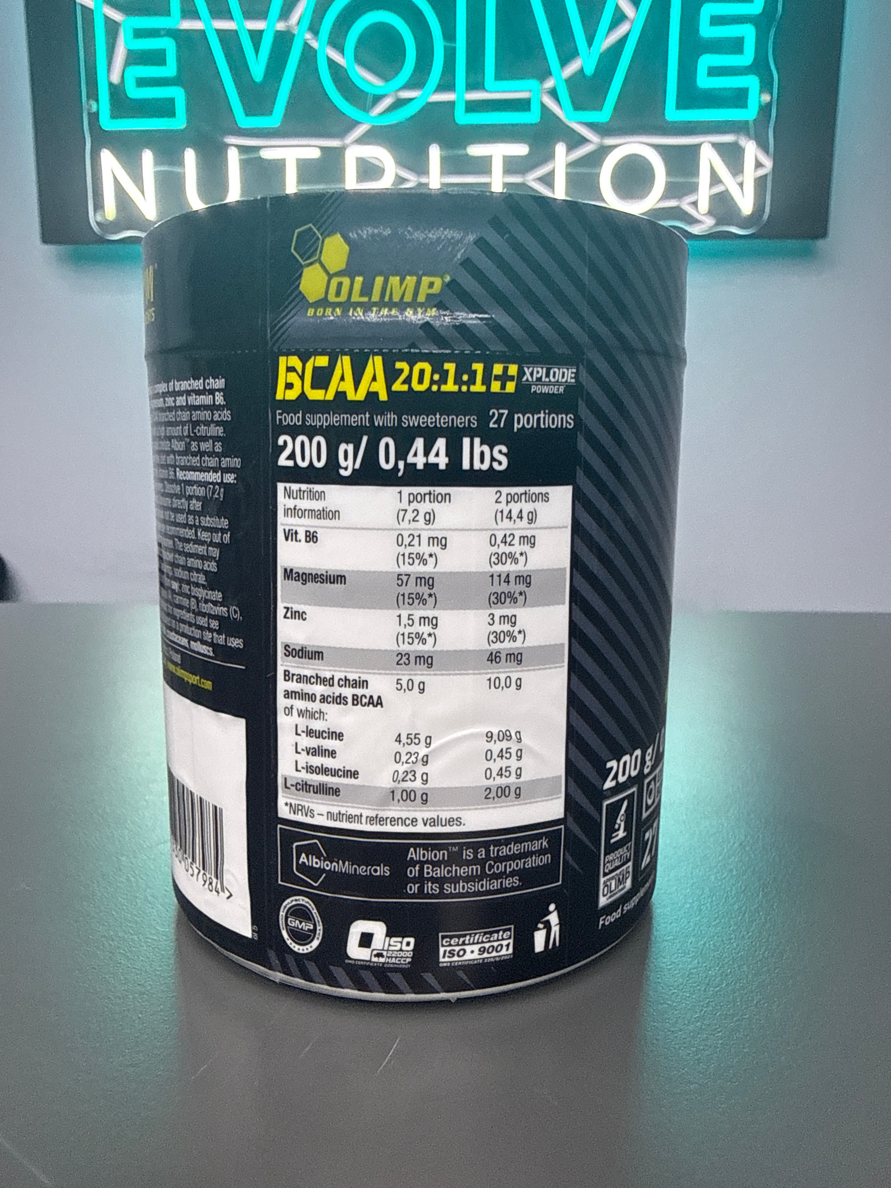 Olimp BCAA 20:1:1 Xplode – Advanced BCAA Recovery & Muscle Support Formula