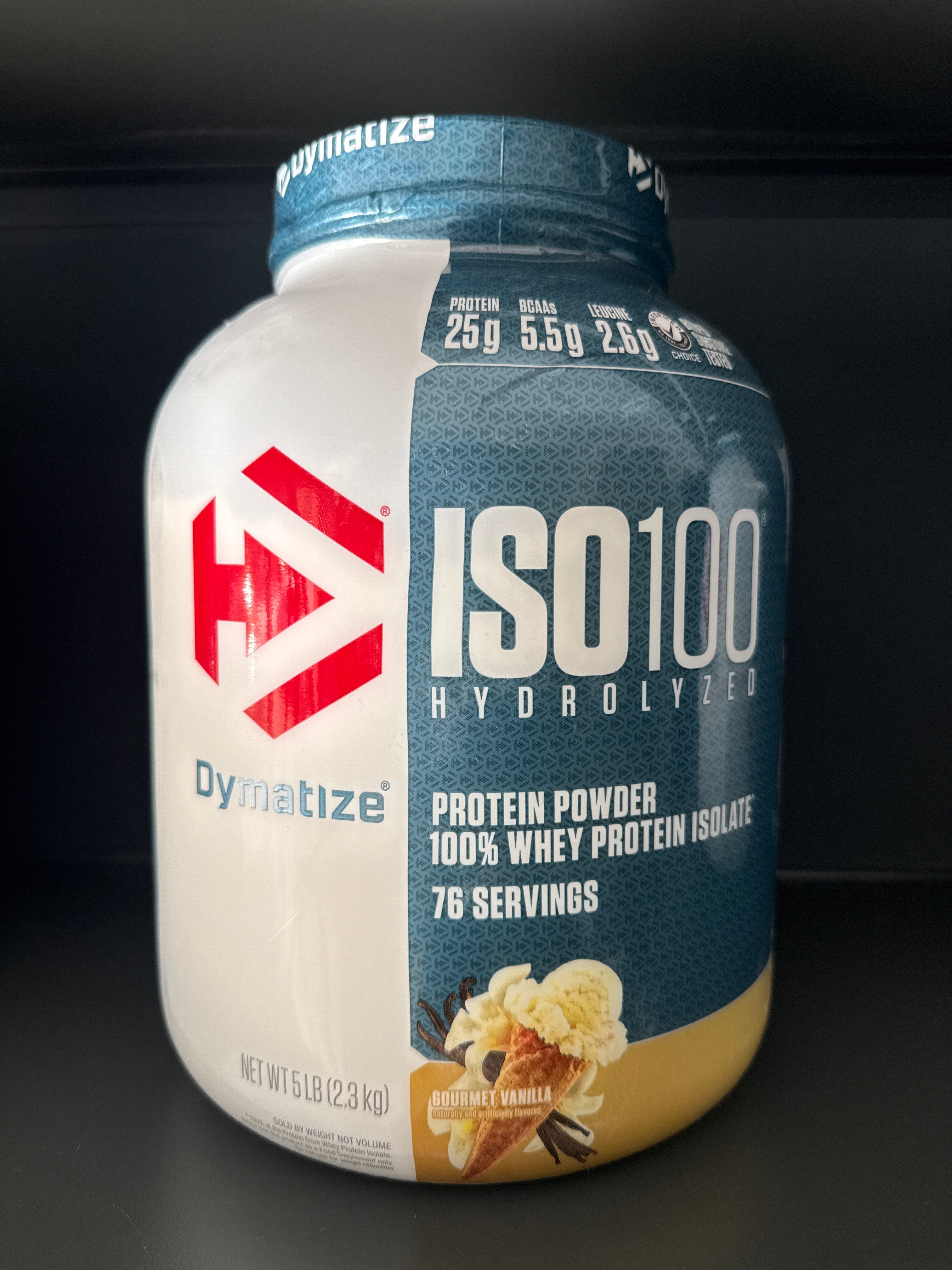 Dymatize ISO 100 — 100% Whey Protein Isolate