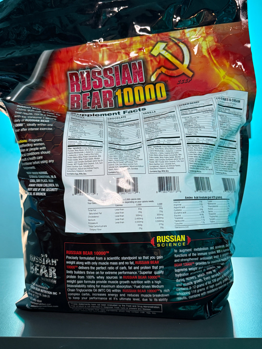 Russian Bear 10000 Weight Gainer