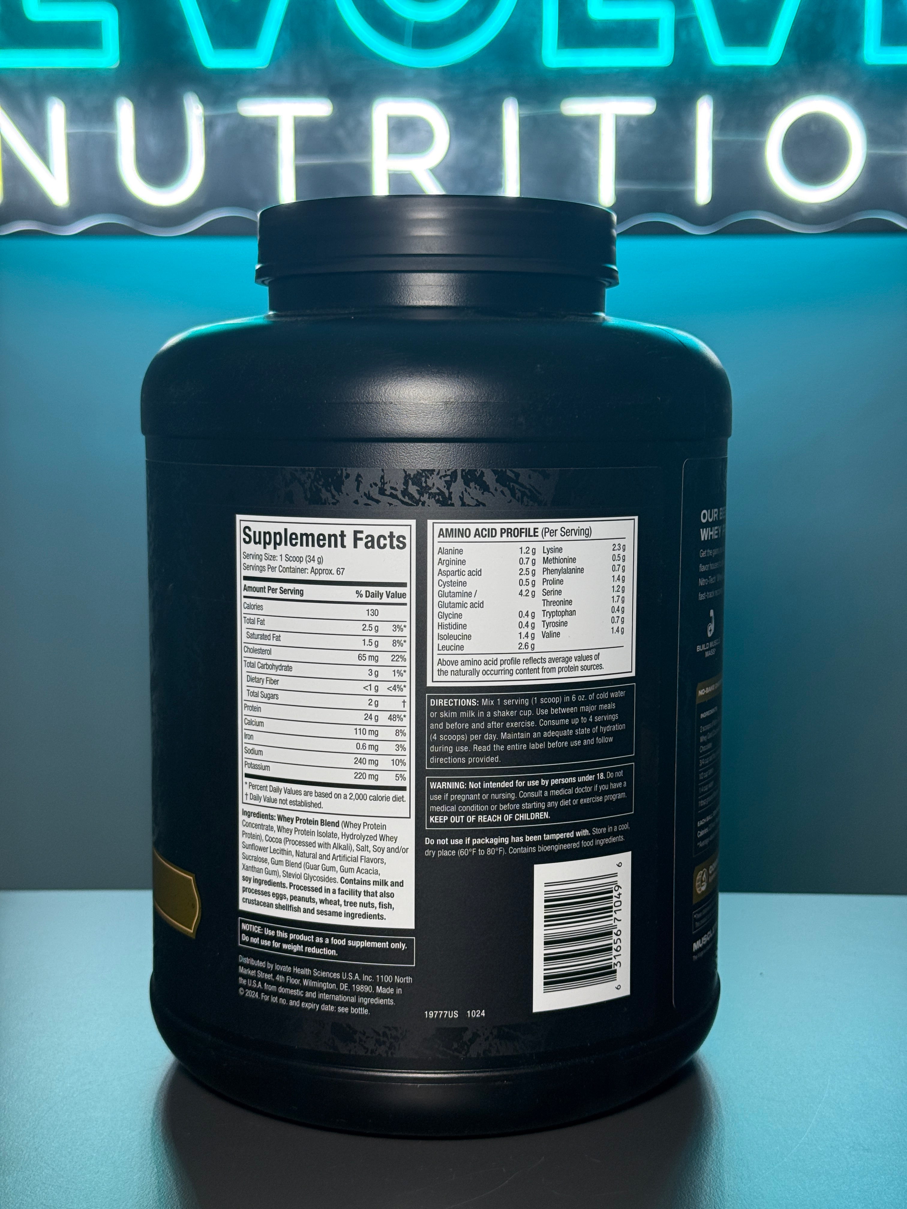 MuscleTech NitroTech Whey Gold
