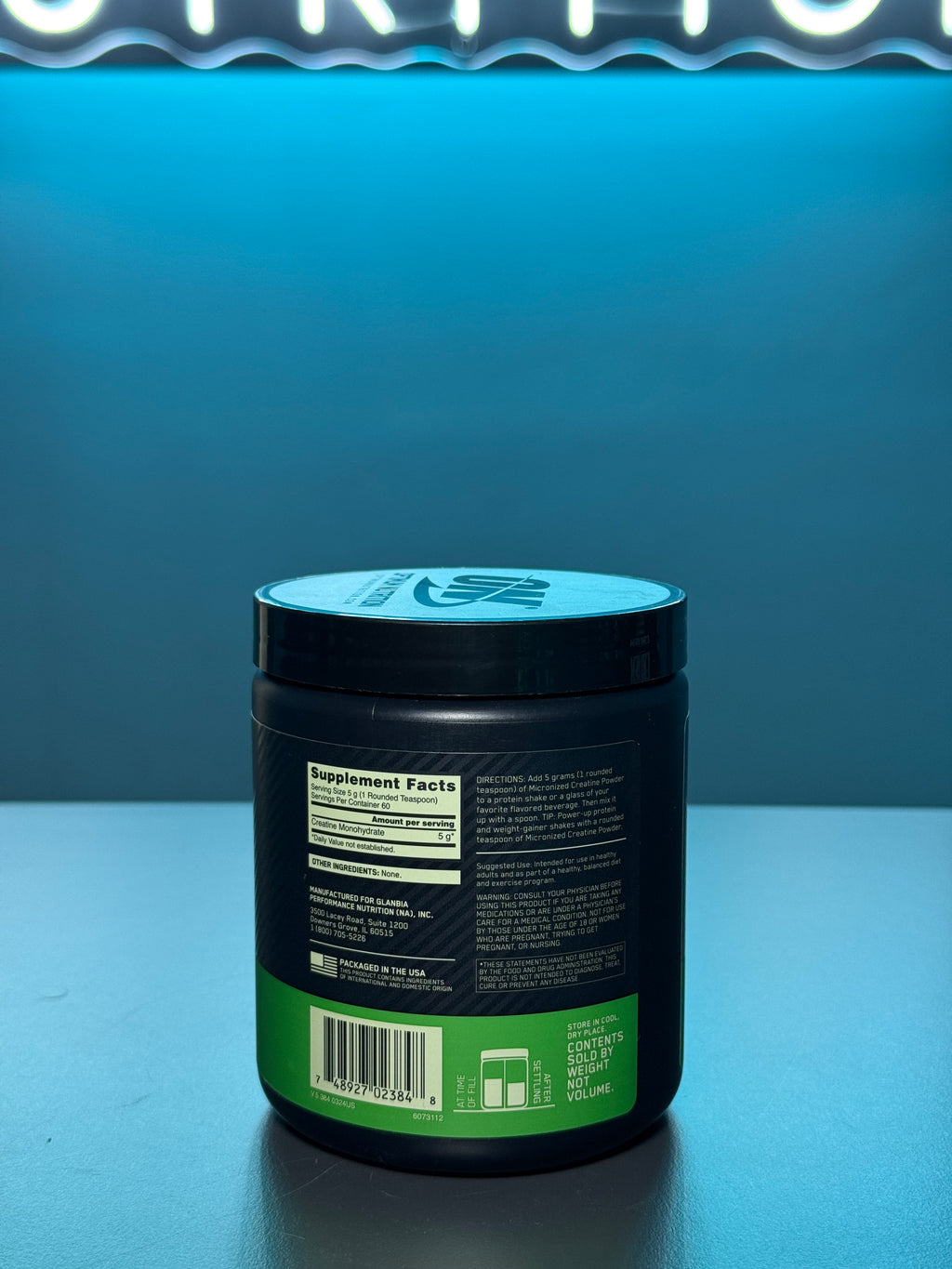 Optimum Nutrition Micronized Creatine Powder