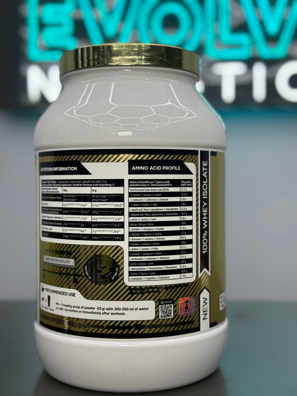 Kevin Levrone Gold ISO Whey