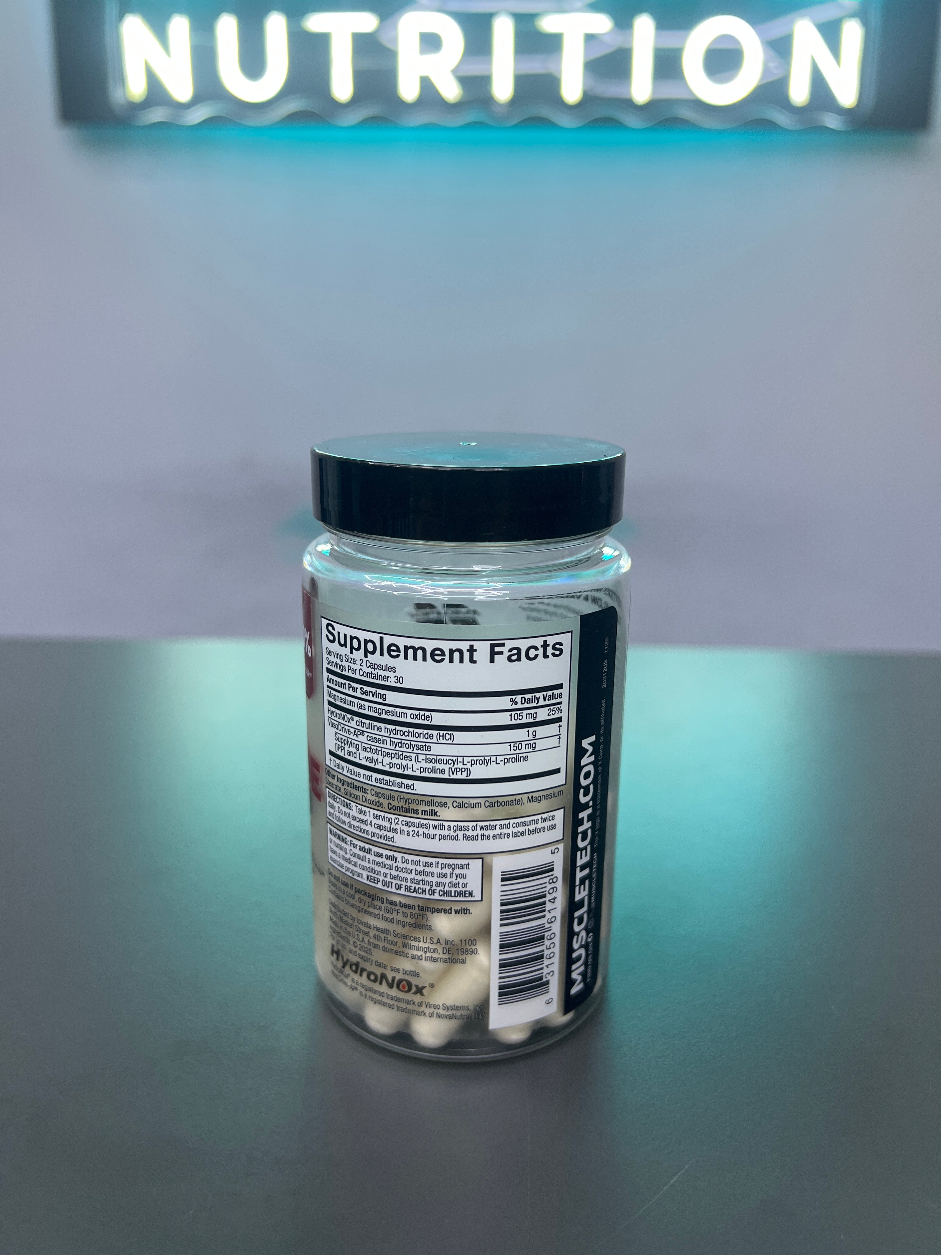MUSCLETECH NITRIC OXIDE PEPTIDE 160