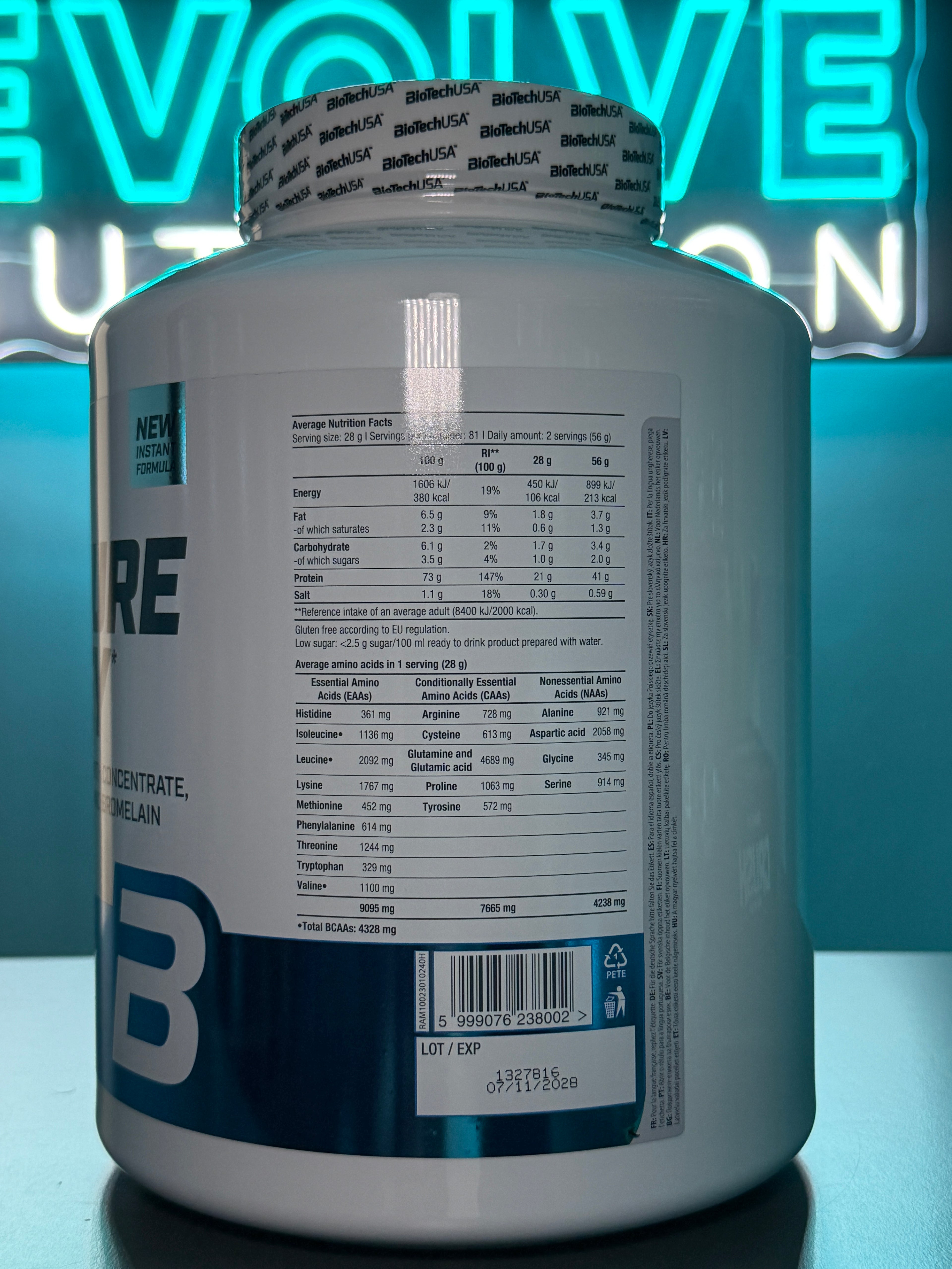 BioTechUSA 100% Pure Whey