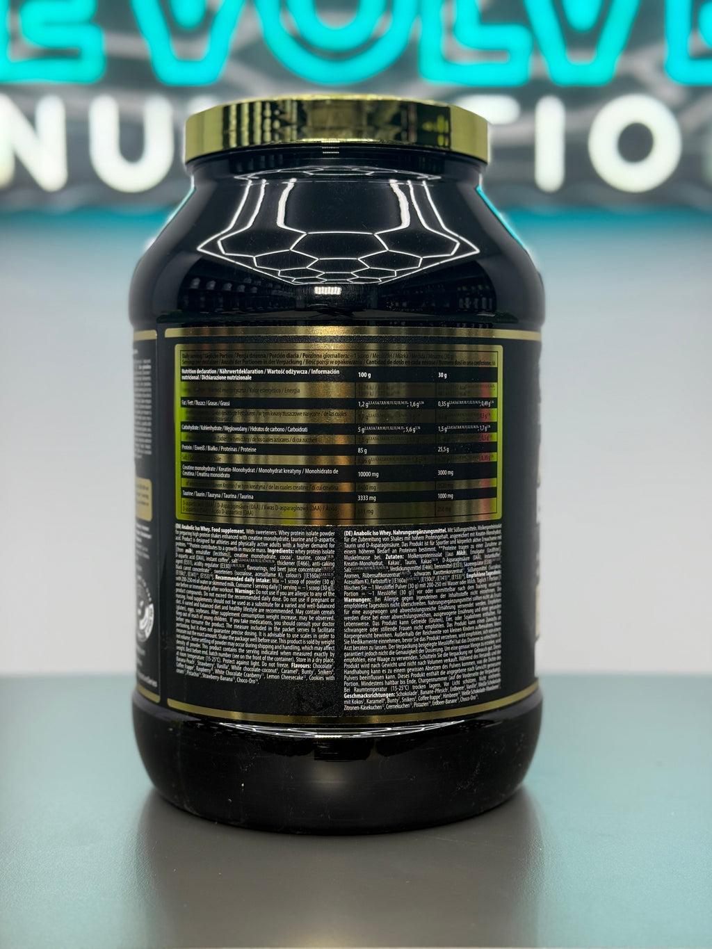 Kevin Levrone Anabolic ISO Whey Portein