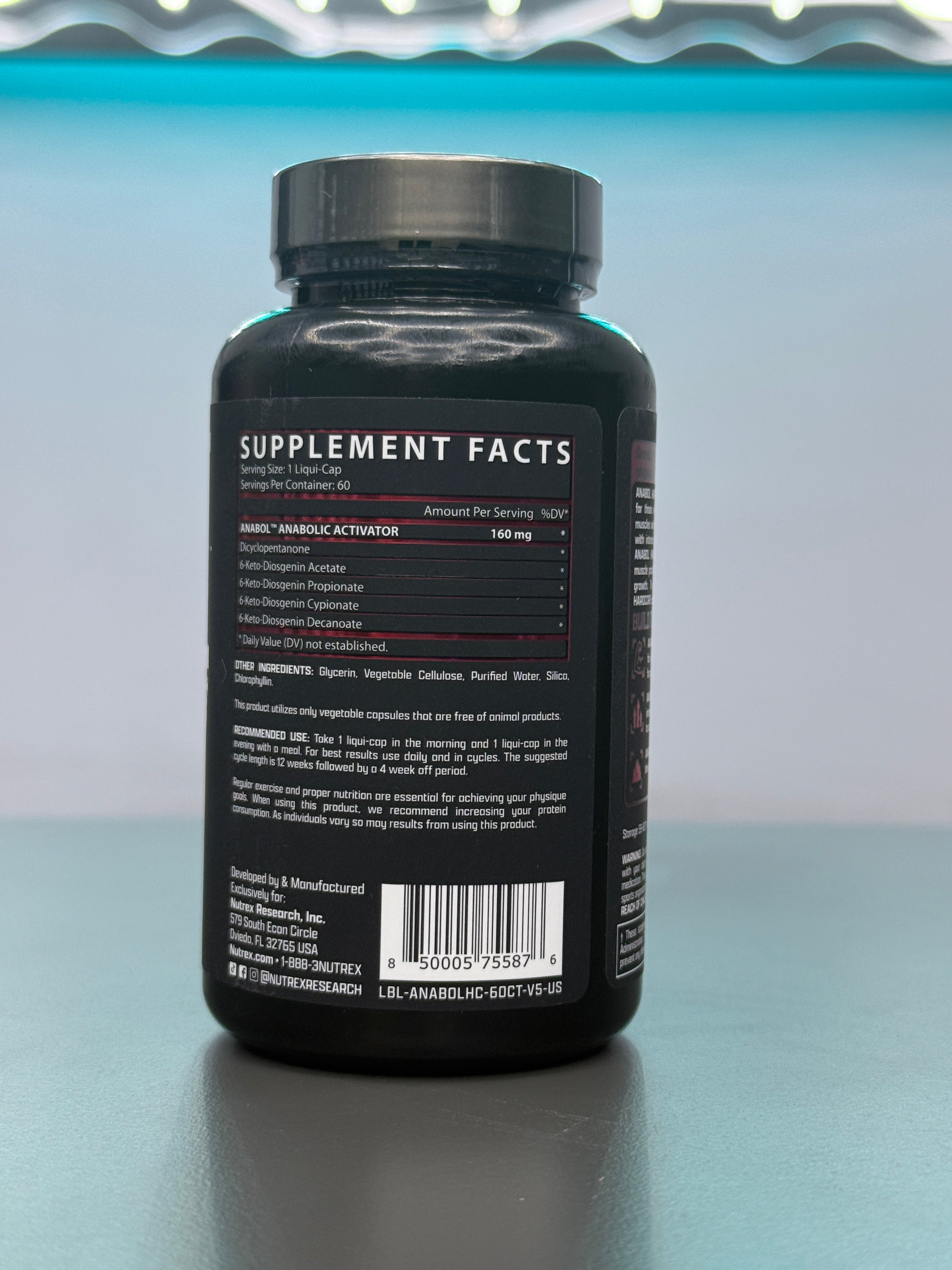 Nutrex Anabol Hardcore — Lean Muscle Builder & Anabolic Activator