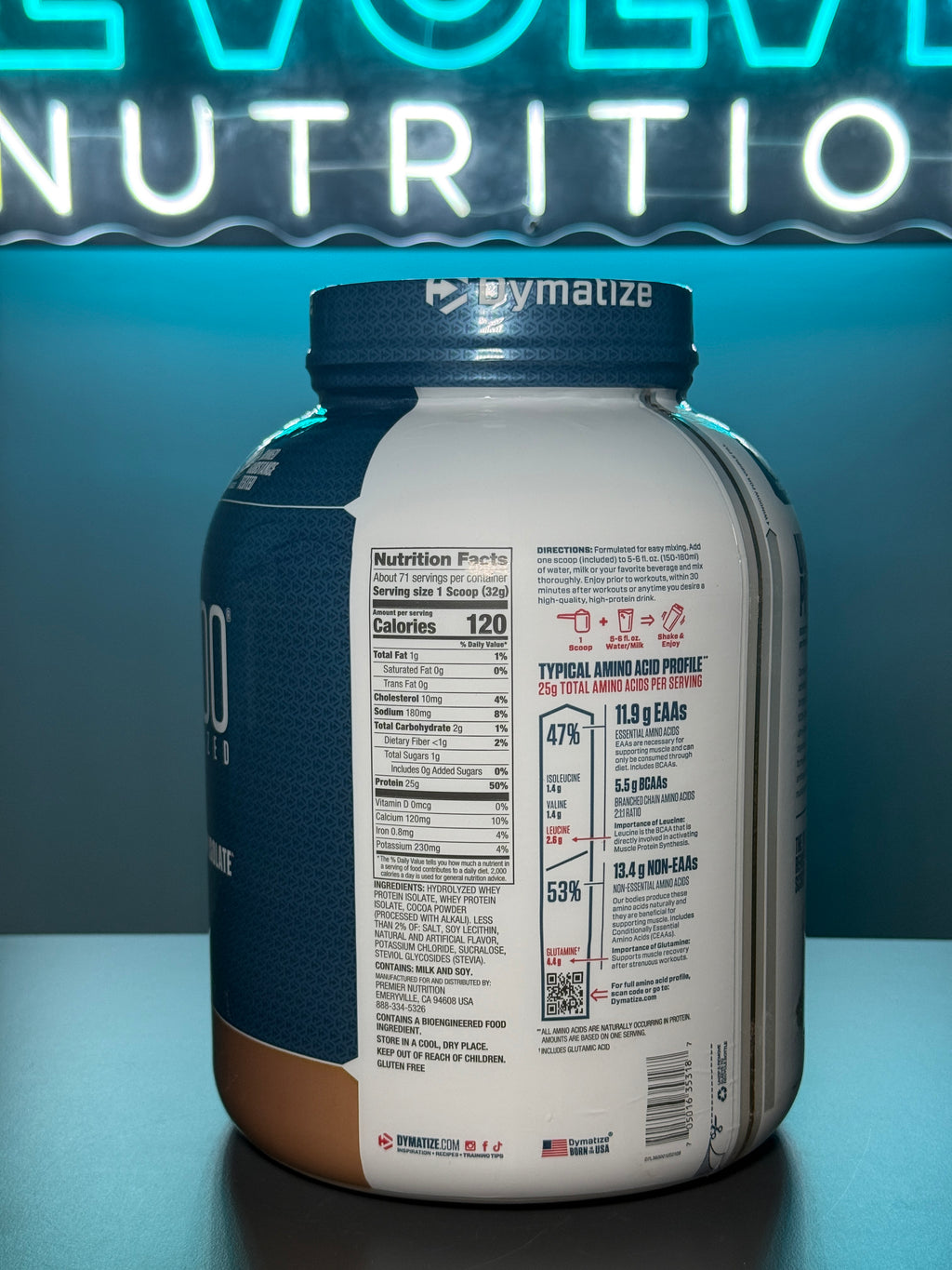 Dymatize ISO 100 — 100% Whey Protein Isolate
