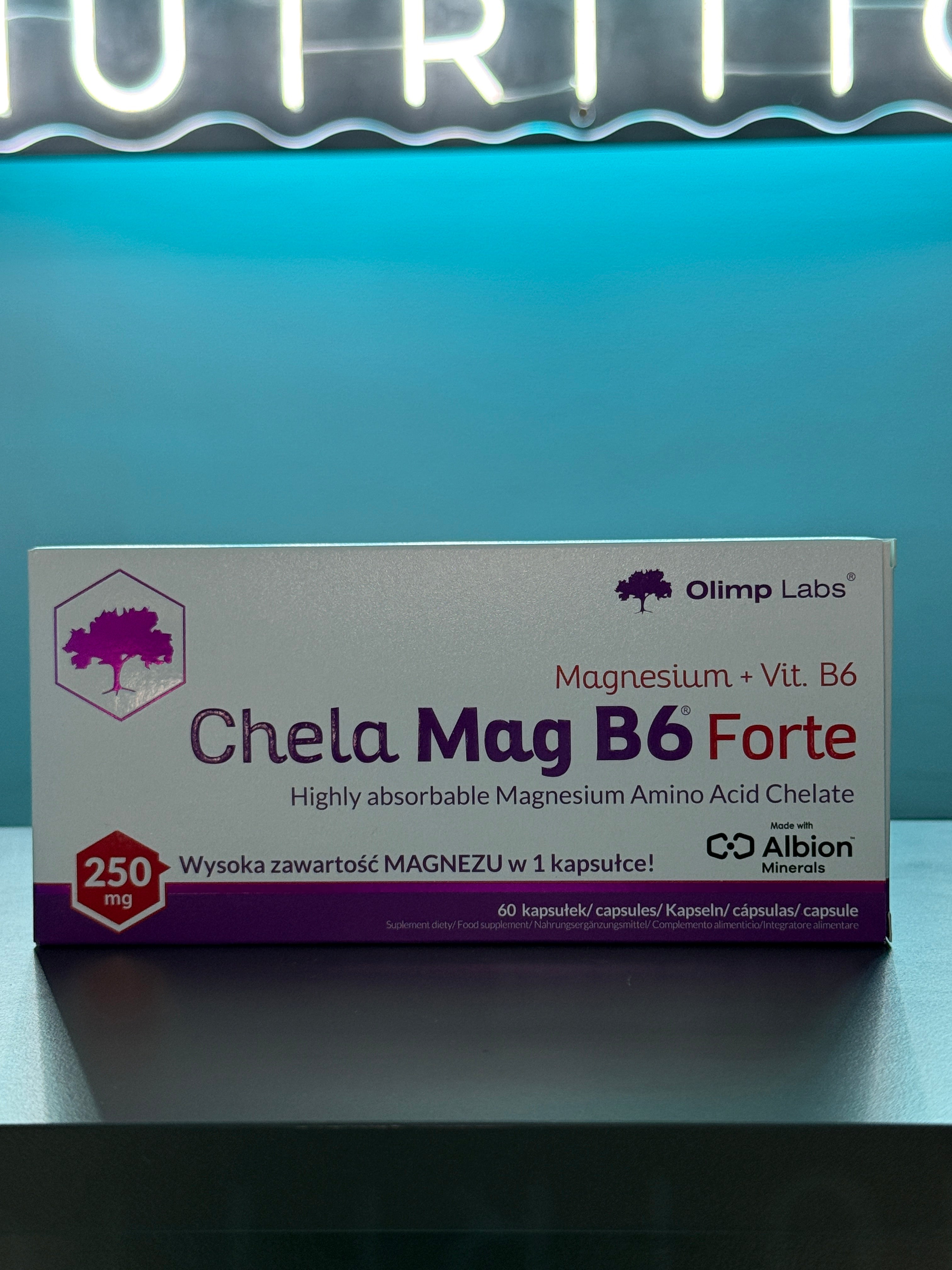 Olimp Labs Chela-Mag B6 Forte — Magnesium Glycinate + Vitamin B6