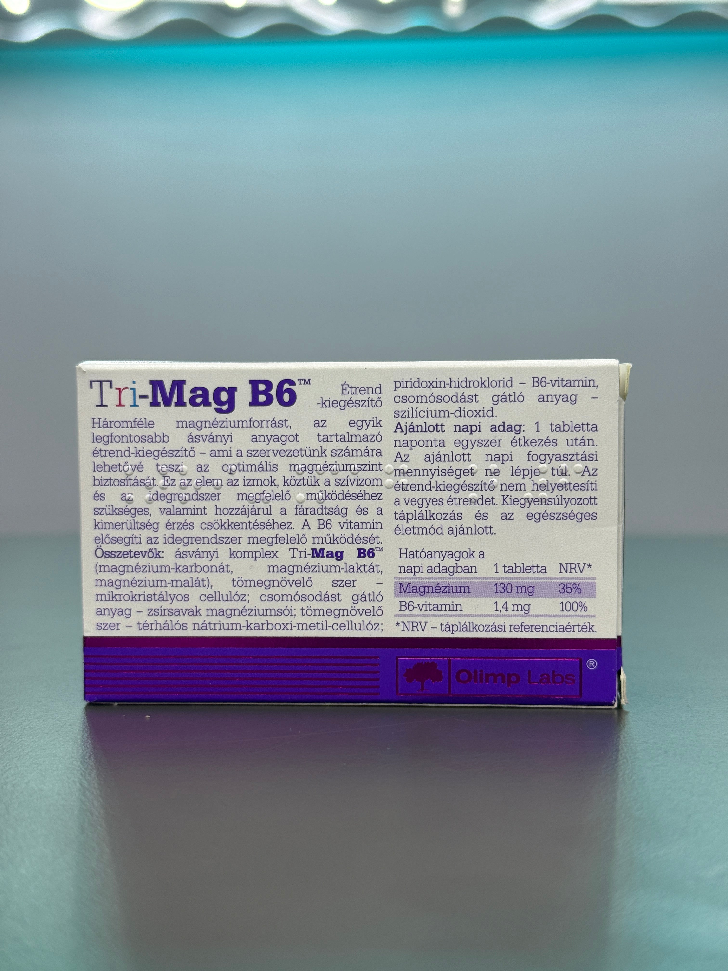 Olimp Labs Tri-Mag B6 — Triple Magnesium Complex + Vitamin B6