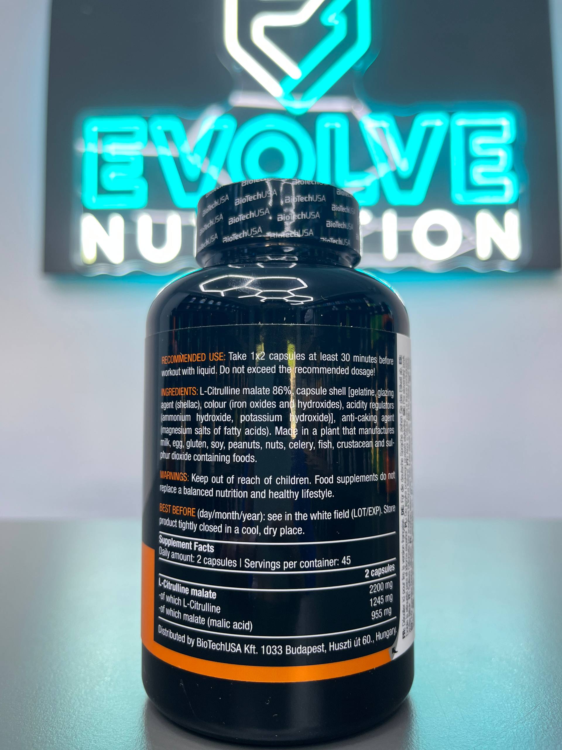 BioTechUSA Citrulline Malate Capsules