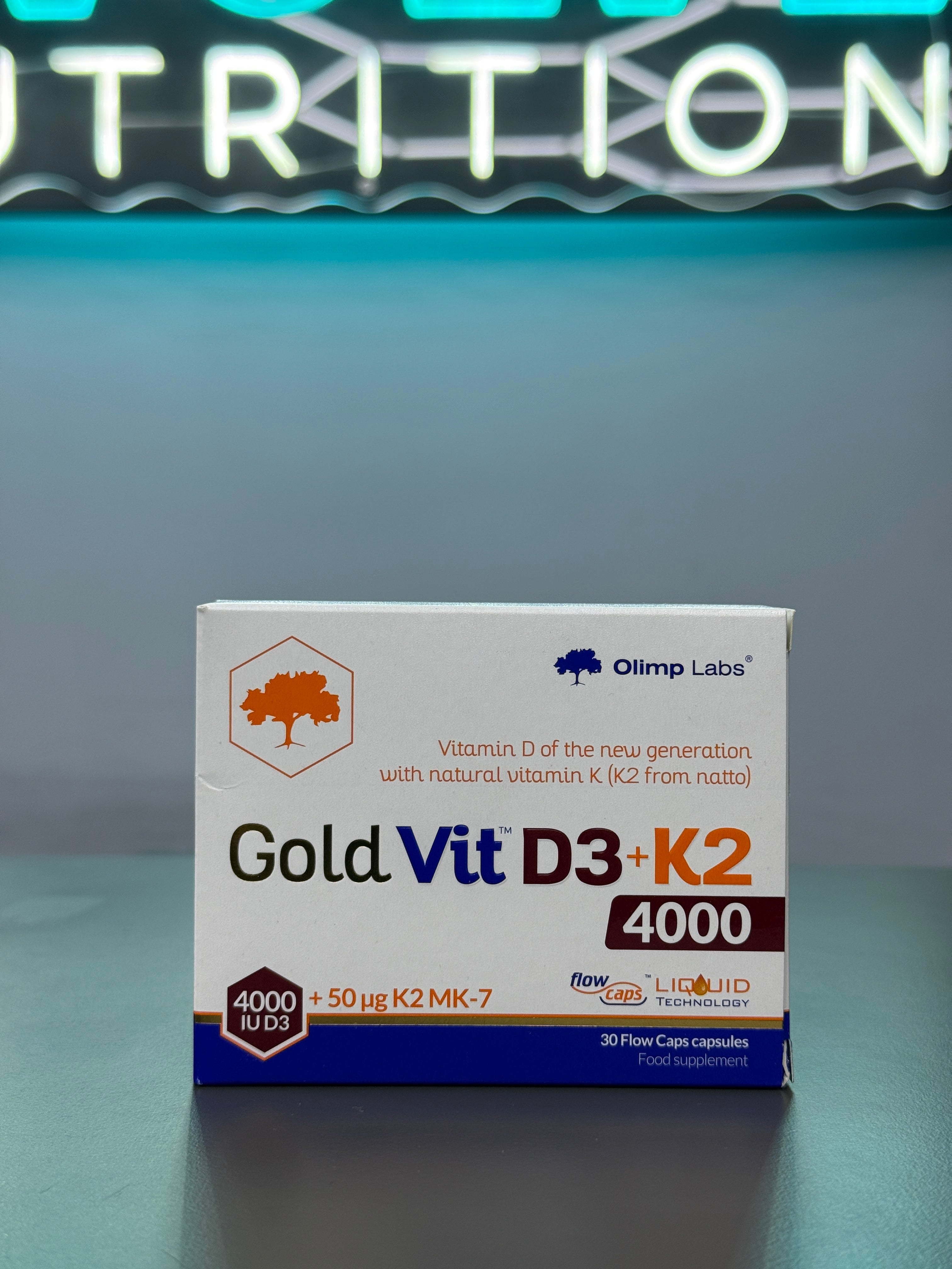 Olimp Gold-Vit D3 + K2 Sport Edition